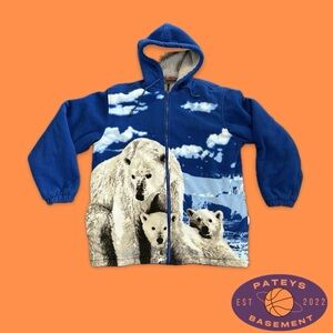 Polar Bear Fleece Heavyweight Hoodie